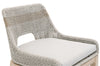 Padvalwadi Taupe White Pumice Gray Outdoor Counter Height Stool