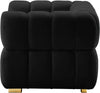 Masewadi Black Velvet Chair