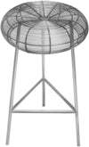 Golivane Silver Counter Height Stool