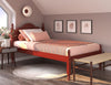 Jatharwadi Mahogany Solid Wood Twin Platform Bed