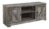 Kurkunde TV Stand With Fireplace Insert Infrared