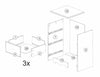 Jatharwadi Mocha 2pc Bedroom Set with Twin Platform Bed