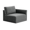 Jotewadi Charcoal RAF Corner Chair