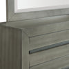 Mharwadi Grey Seven Drawers Dresser and Mirror