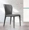 Mirwel 2 Gray Faux Leather Dining Chairs