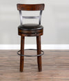 Alas Dark Brown 3pc Pub Table Set