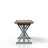 Majnal Light Blue Rustic Counter Dining Table