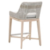 Padvalwadi Taupe White Pumice Gray Outdoor Counter Height Stool