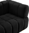 Masewadi Black Velvet Chair