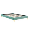 Koor Mint Velvet King Bed Frame