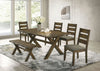 Bhadagaon Dining Knotty Nutmeg X Legs Bench