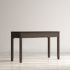 Lolane Dark Brown Chevron 3 Drawer USB Charging Desk