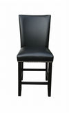 Kurundawad 2 Ebony PU Counter Chairs