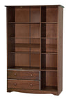 Mani Mocha Wardrobe with 7 Shelves