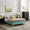 Koor Mint Velvet King Bed Frame