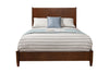 Kapileshwar Walnut Full Platform Bed