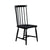 Nivale 2 Royal Black Spindle Back Side Chairs