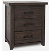 Bidri Brown 2pc Bedroom Set With King Storage Bed