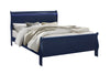 Handewadi Blue King Bed with Blue LED Lights