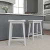 Kaneriwadi White Counter Height Stool