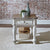 Aspire Antique White End Table