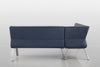 Narveli Blue Gray Storage Reversible Nook