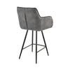 Harur Charcoal 26 Inch Counter Height Stool