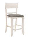 Manjare 2 Chalk Grey Counter Height Chairs