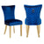 Chimane 2 Blue Gold Leg Dining Chairs