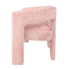 Mhalasvade Pink Upholstered Sculpture Bench