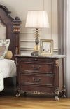 Adur Cherry 2pc Bedroom Set with Queen Bed