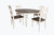 Canopy Vintage White 66 Inch 5pc Dining Set