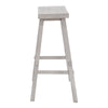 Kaurwadi White 30 Inch Sawhorse Stool