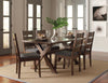 Bhadagaon Wood Grey 7pc Dining Room Set
