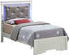 Kumari Silver Champagne Twin 2pc Bedroom Set