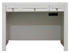 Khebavade White 40 Inch Library Desk
