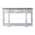 Aspire Antique White Weathered Bark 56 Inch Hall Console Table